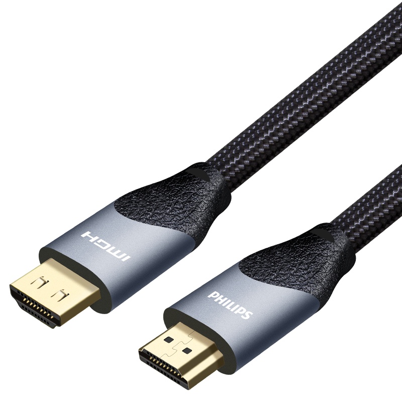 Philips/飞利浦 SWL6122 hdmi线2.0版4k高清线电脑电视投影连接线3D 机顶盒4k数据线HDML线加长线8米SWL6122G