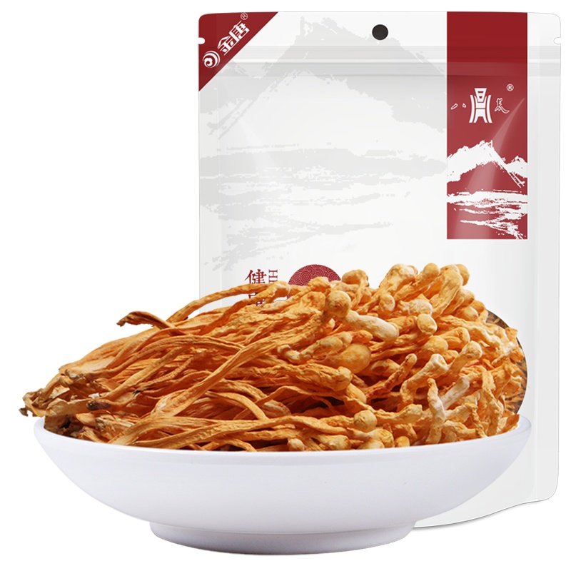 金唐(KTANG)孢子头金虫草花(菌菇干货煲汤材料) 蛹虫草花60g 新老包装随机发货