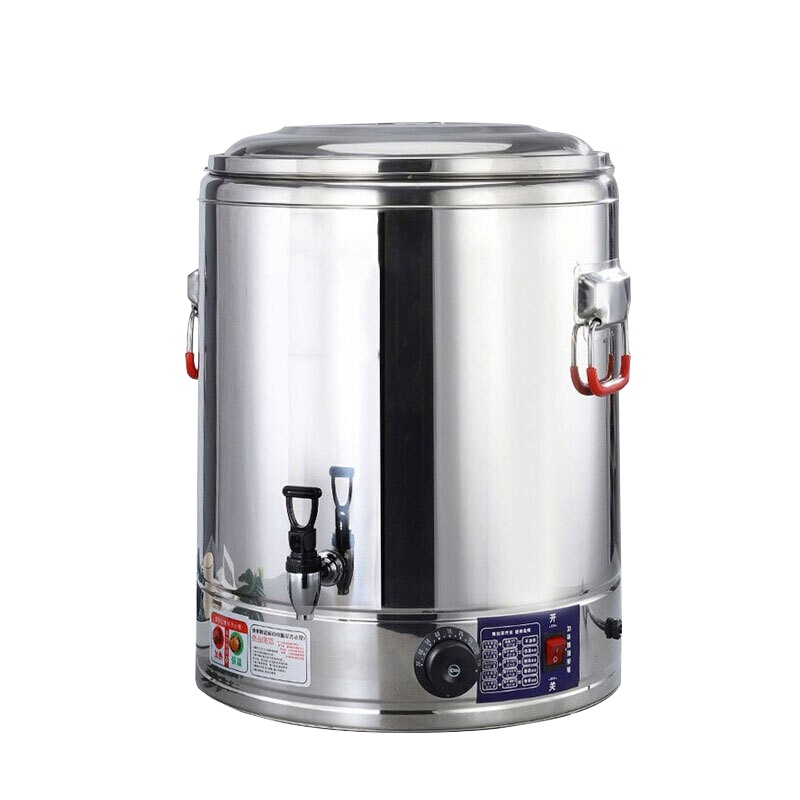 乐创(lecon)商用蒸煮桶 电热不锈钢熬汤煮粥茶水凉茶保温桶 80L LC-J-DZT80