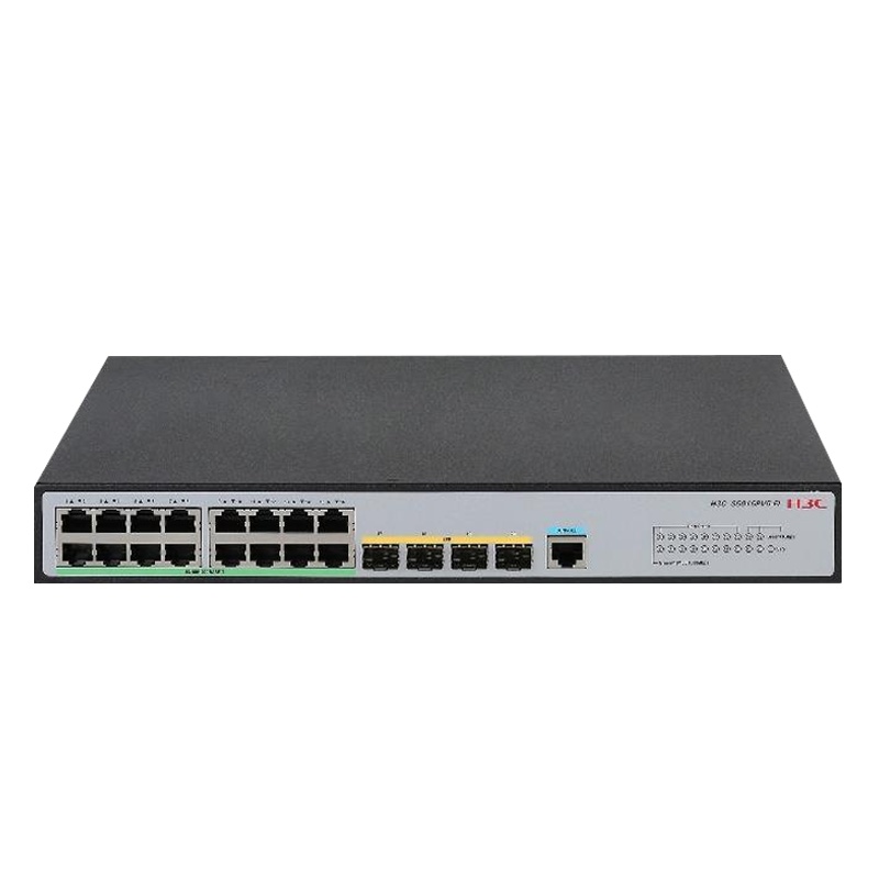 华三(H3C)S5016PV5-EI 16口 全千兆二层Web网管企业级网络交换机