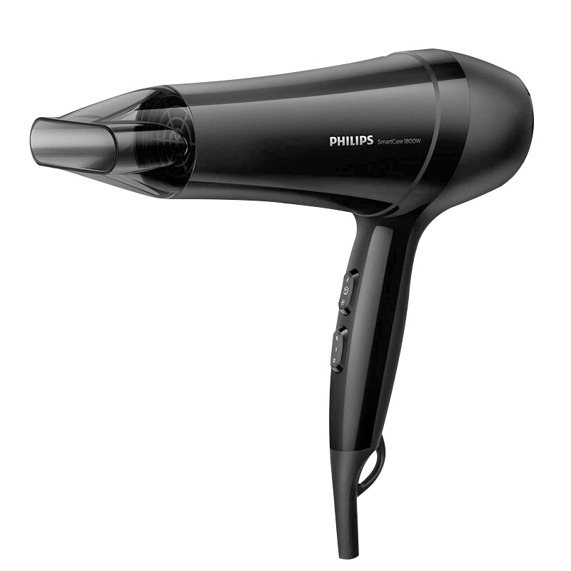 飞利浦(Philips) 电吹风BHC020/05恒温大功率档位可调吹风机 1800W家用功率 恒温护发过热保护