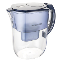 志高(CHIGO)家用净水壶CG-LB388 便携式净水器净水杯 滤水壶4L蓝色 1壶6芯