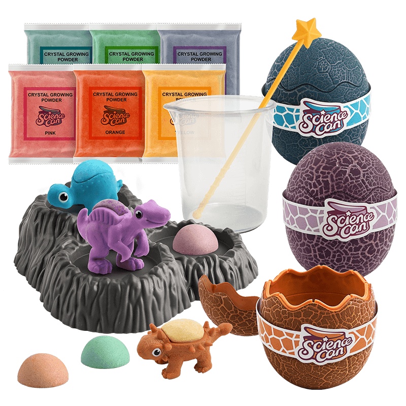 科学罐头(Science can)儿童科学实验套装小学生steam玩具diy手工种植生长水晶晶体培养