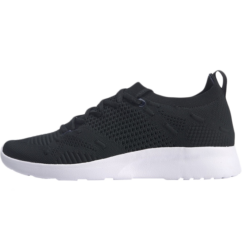 李宁跑步鞋男鞋减震轻便透气网面一体织鞋子低帮运动鞋