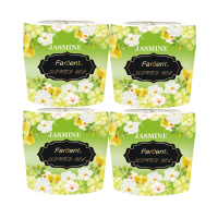 花仙子 茉莉香70g卫生间膏状厕所除臭剂卧室持久留香空气清新剂 4盒装