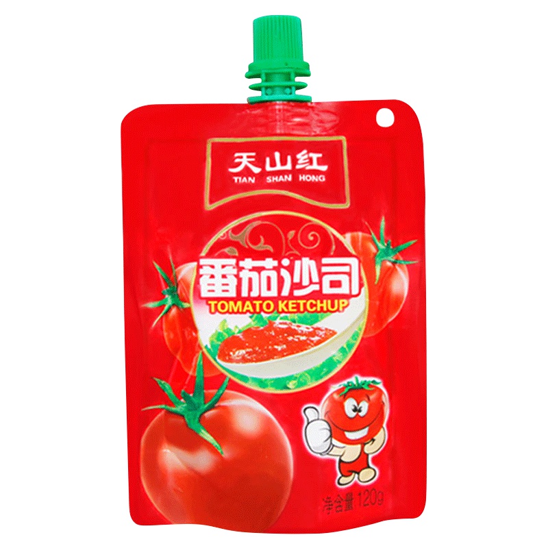 天山红 番茄沙司 120g 美味营养 番茄酱 酱料 调味品