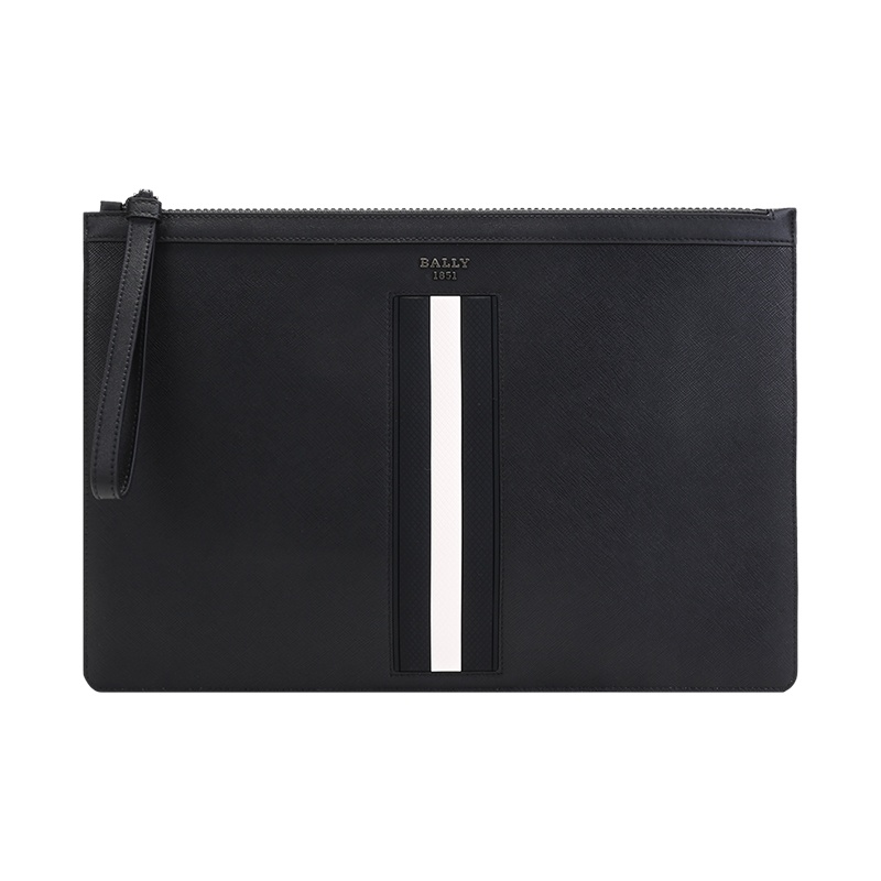 巴利 BALLY 男士涂层牛皮革手拿包BOLLIS LARGE MY