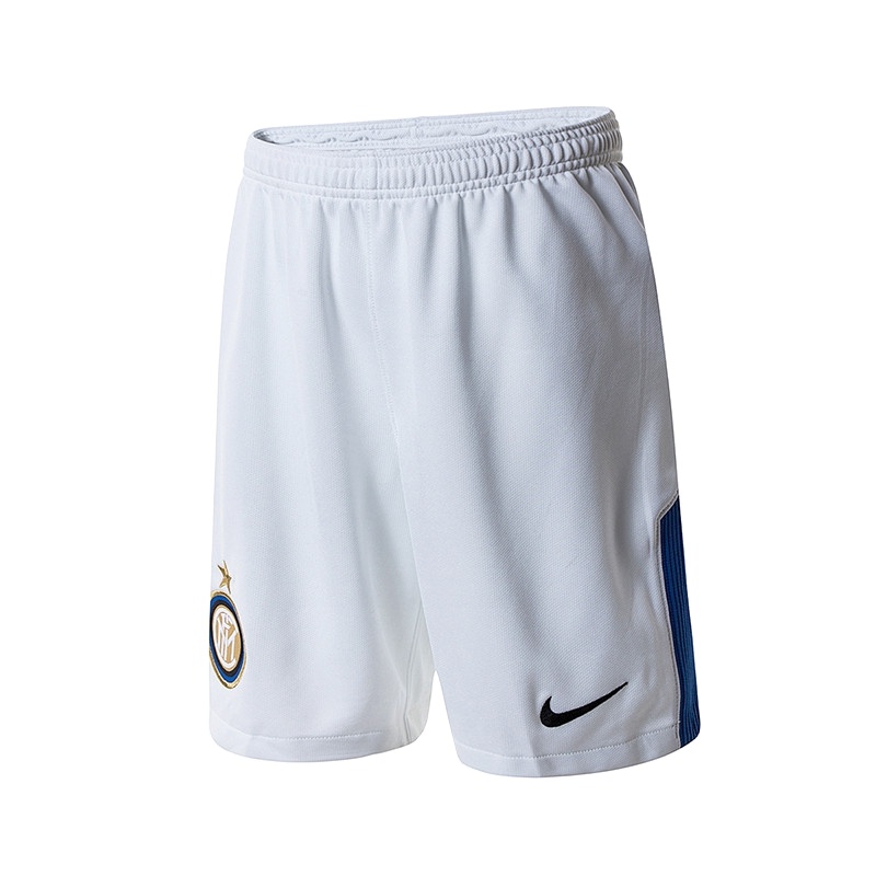 耐克(NIKE)夏季国际米兰青少年版客场短裤 白色847399-100