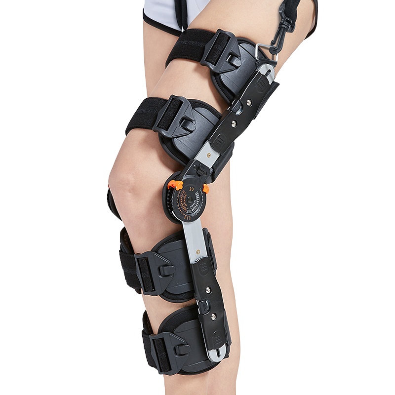 益森(ZEAZEN)医用可调节膝关节固定支具 下肢支架十字交叉韧带半月板损伤术后膝盖腿部骨折护具 升级款