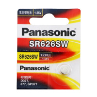 松下(Panasonic) SR626SW 氧化银纽扣电池 1粒装(20粒起订)
