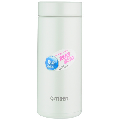 虎牌(tiger)保温杯MMZ-A35C 白色 WP 304不锈钢 轻量便携水杯 商务办公杯子 350毫升