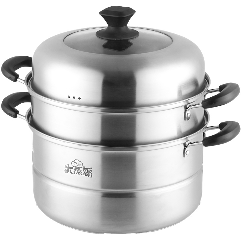 九阳 蒸锅 ZGH2801 蒸锅28cm不锈钢锅具双层（单位：个）