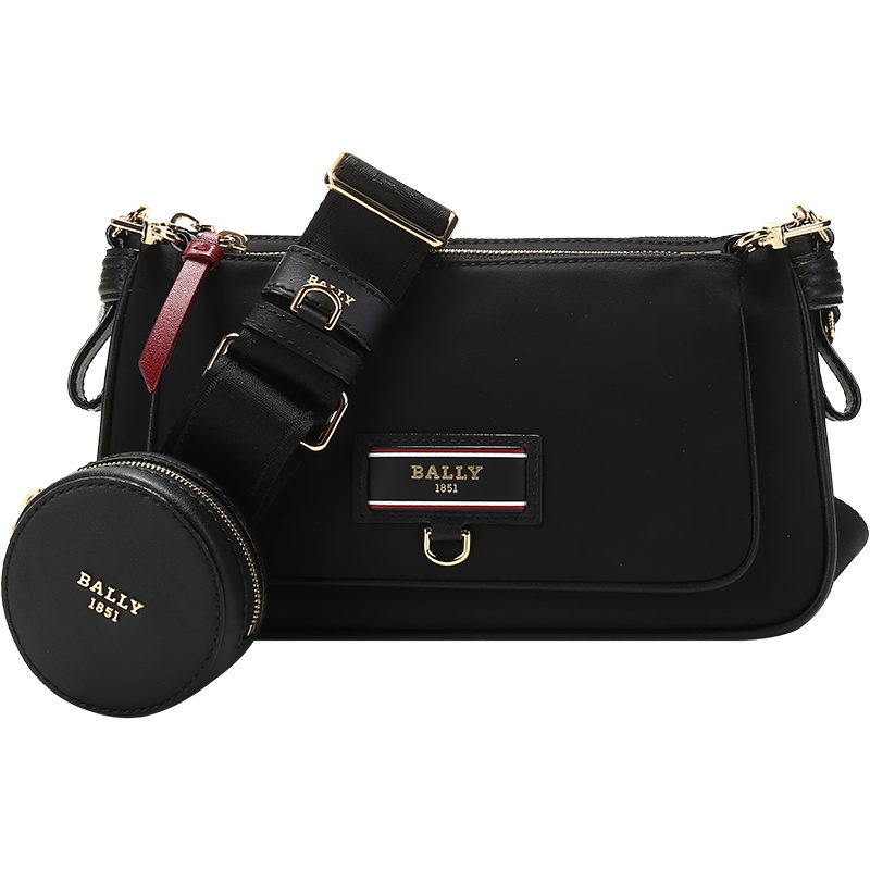 巴利 BALLY 女士B-Echo系列织物三合一迷你包单肩斜挎包ELENIA
