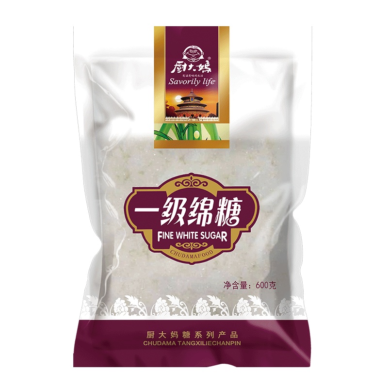 厨大妈一级绵糖600g