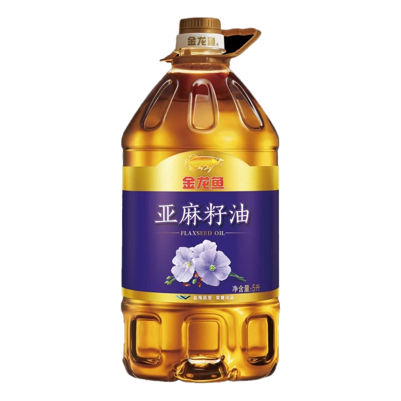 金龙鱼亚麻籽油5L