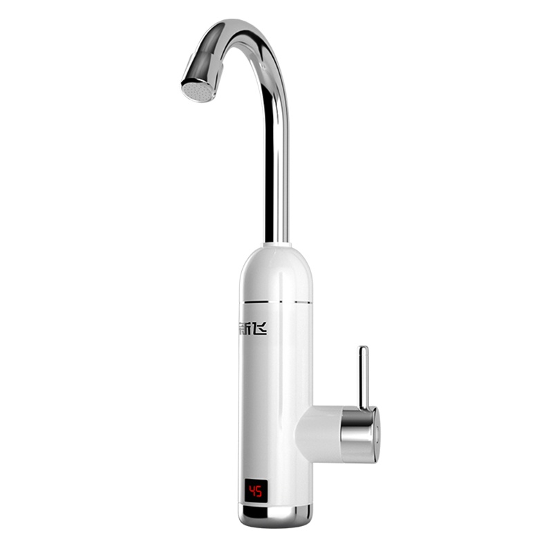 新飞 WM-001-K2电热水龙头下进水白色插头竖款