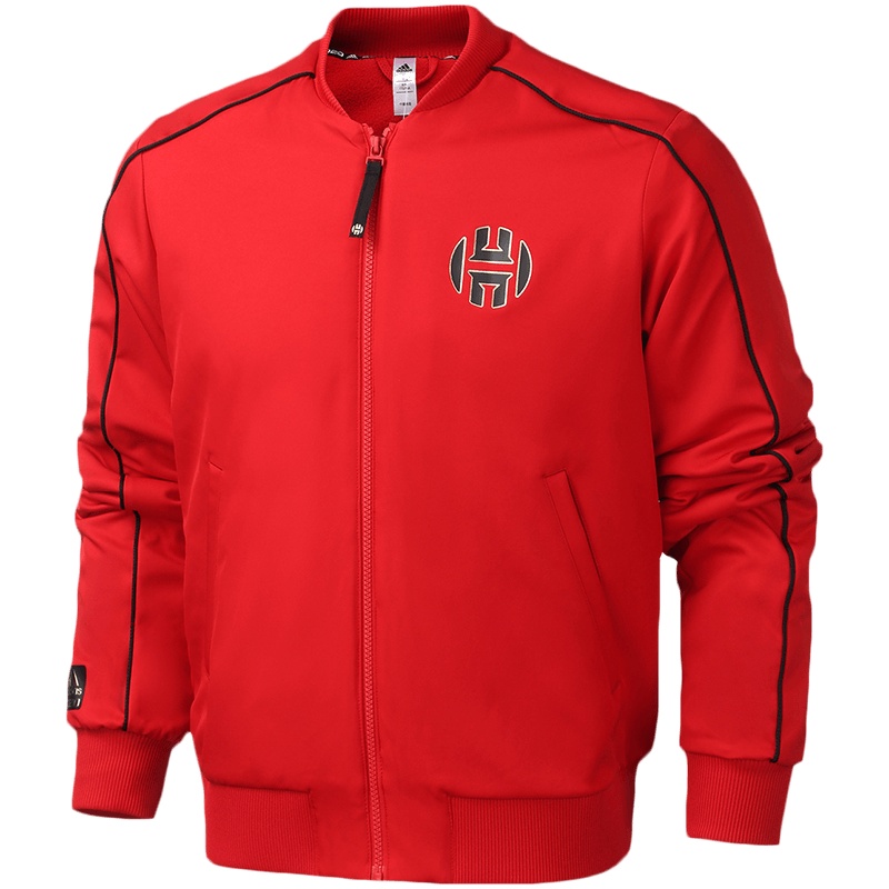 阿迪达斯男服夹克哈登新年立领篮外套休闲运动FP8309