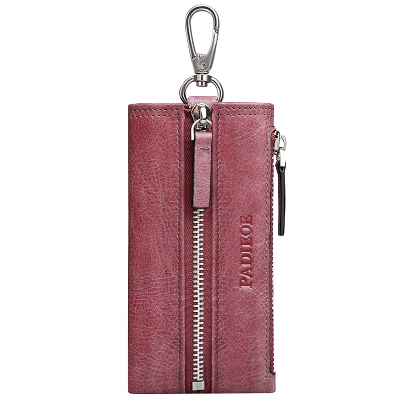 钥匙包女式钥匙包钥匙女钥匙包小巧可爱车钥匙包女士高档腰式包女卡包二合一QB160712ZH