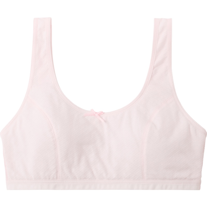 猫人网眼背部呼吸自如舒适一阶段文胸发育期少女内衣小背心