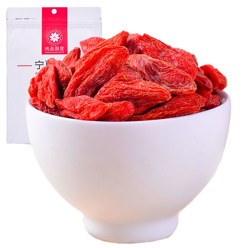 特级老树枸杞100克*1袋 [30年老树大果]宁夏中宁枸杞子正品特级野生红苟杞王/100g