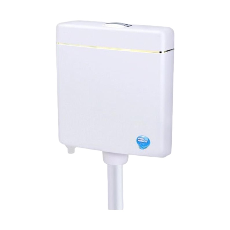 金穗慧采 6338卫生间冲水箱厕所马桶水箱蹲厕家用节能蹲坑蹲便器水箱大冲力水箱无赠品(冲力强劲)WP02131 1个装