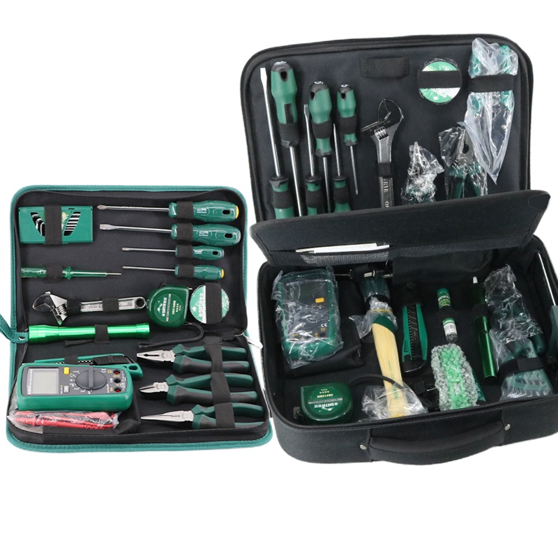 世达工具包套装 32件电工检修组套 电工工具 03795