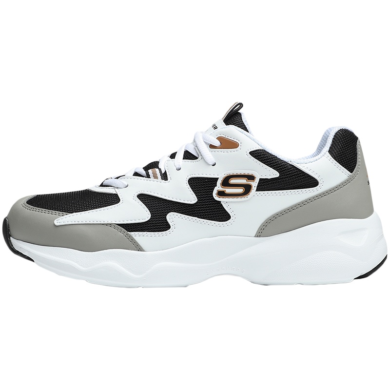 【自营】斯凯奇男鞋休闲鞋Dlites时尚拼接撞色熊猫运动鞋999090