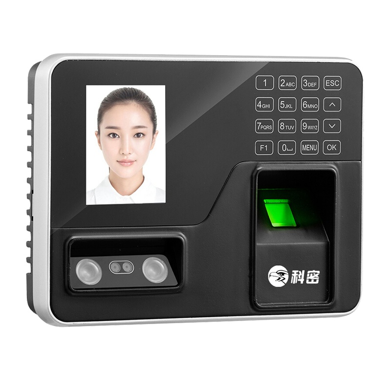 科密(Comet)SF-180考勤机人脸指纹混合识别免软件打卡机 指纹密码智能签到机 脱机考勤/自动生成报表