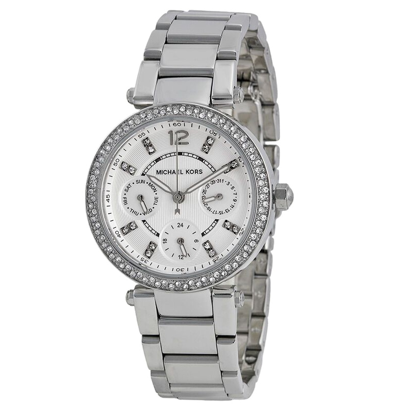 迈克科尔斯（MICHAEL KORS）女表 时尚防水镶钻钢带 MK5615