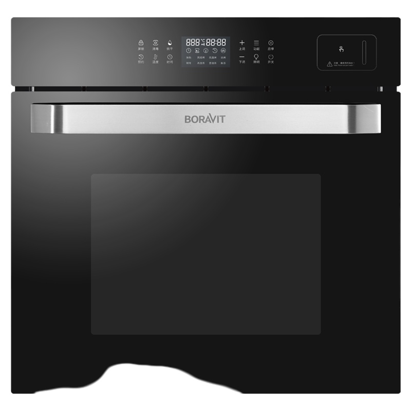 瑞典BORAVIT 嵌入式蒸烤箱75L大容量蒸烤一体机蒸箱烤箱二合一智能家用电蒸箱多功能蒸汽炉 蒸烤一体机
