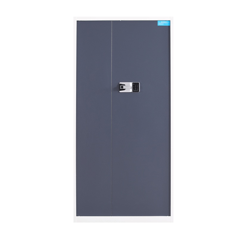 峦盾 通门灰柜GB指纹锁 电子密码锁保密柜密码锁存储存放国宝保密柜办公铁皮柜档案文件柜锁加厚办公柜储物矮柜