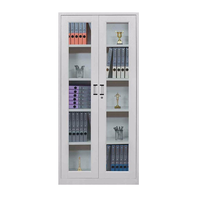 科朔 文件柜铁皮柜资料柜办公室柜子档案柜 通玻文件柜 KS-JH-ZH008D