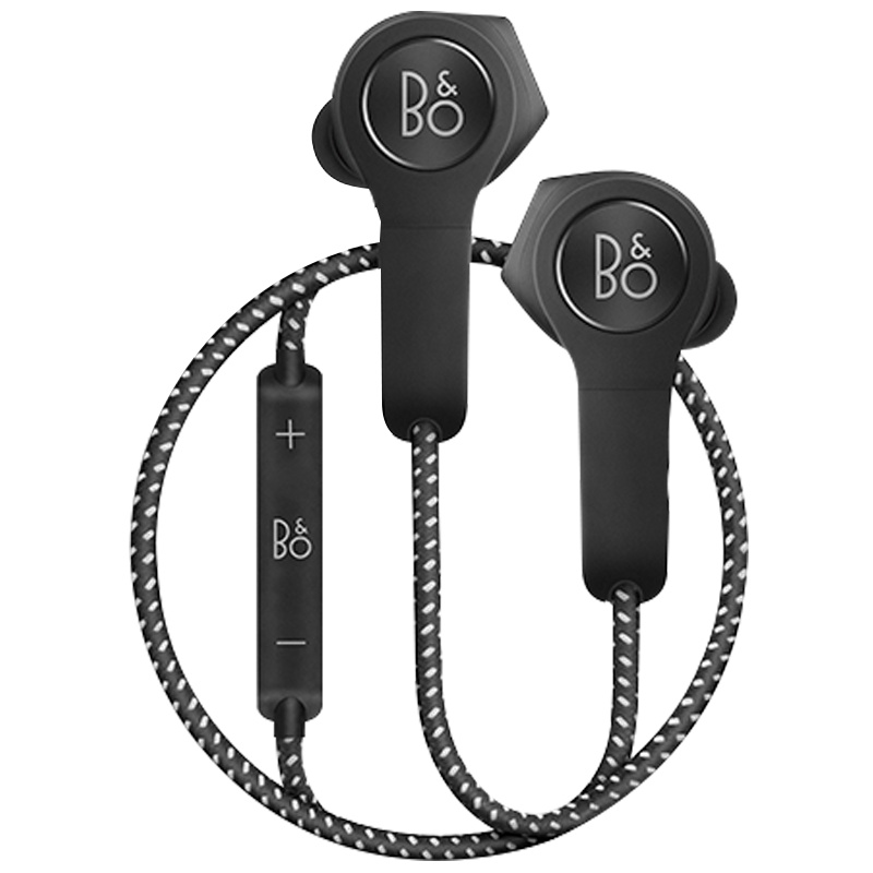 B&O PLAY beoplay H5 入耳式蓝牙无线耳机 磁吸运动耳机 手机游戏耳机 跑步带麦可通话 黑色