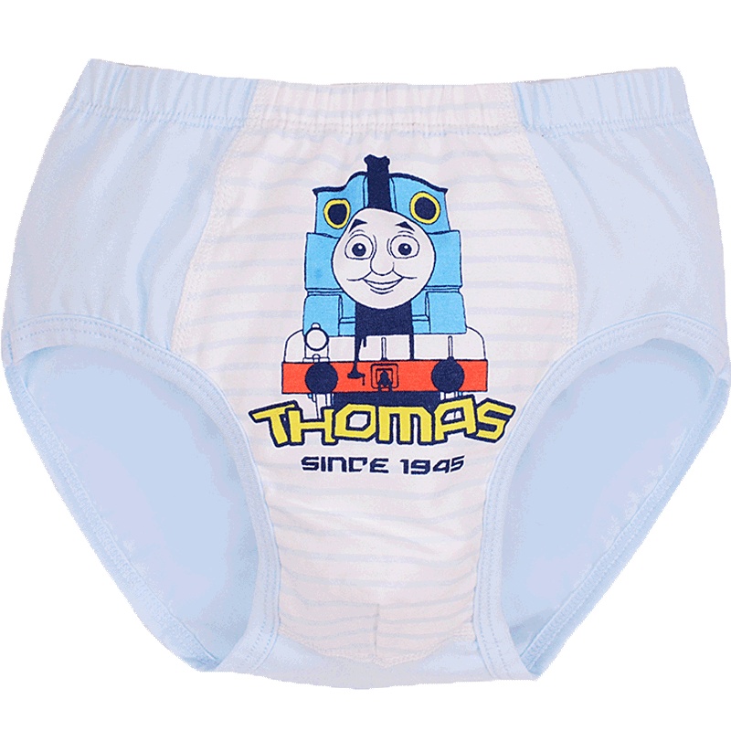 Thomas&Friends/托马斯&朋友2件装儿童内裤纯棉三角四角裤薄款1男孩小孩短裤内衣宝宝幼儿平角裤头6-14岁