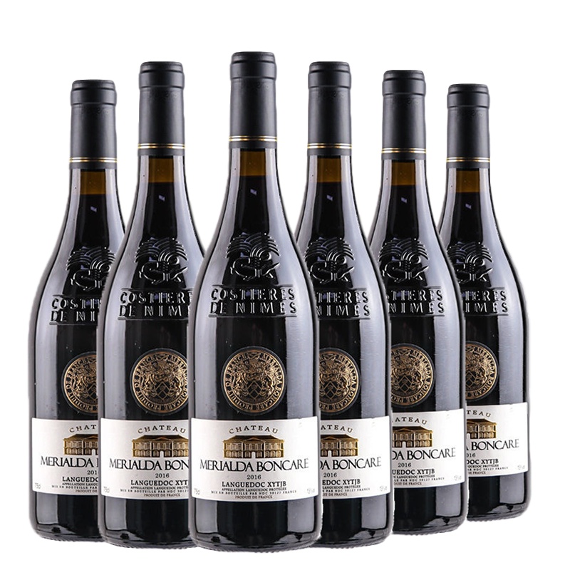 红酒梅里雅达 本卡干红葡萄酒750ml6瓶