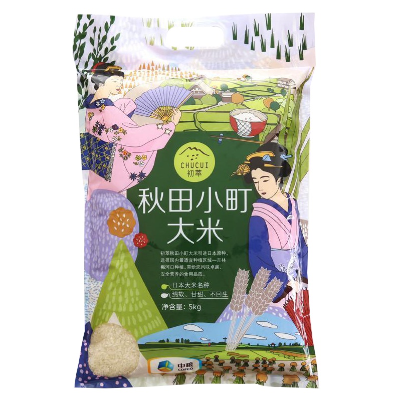 中粮我买网 中粮初萃 秋田小町大米5kg
