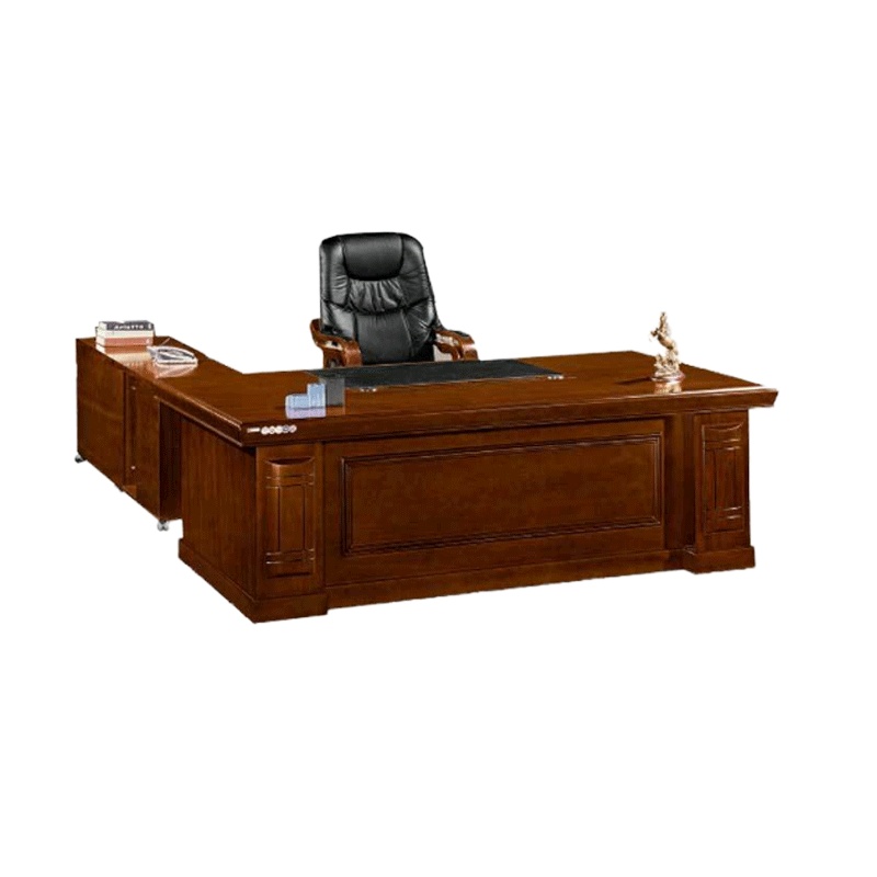 麦格尚 办公桌C FBGZ-YL008 实木油漆电脑桌 主管桌老板桌总裁桌 大班台写字台