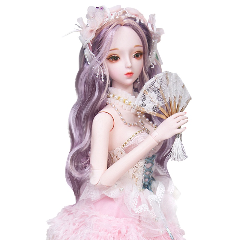 德必胜娃娃DF梦童话娃娃公主套装大礼盒古装娃娃改妆换装仿真洋娃娃儿童男孩女孩玩具生日礼物 若伊DF18402