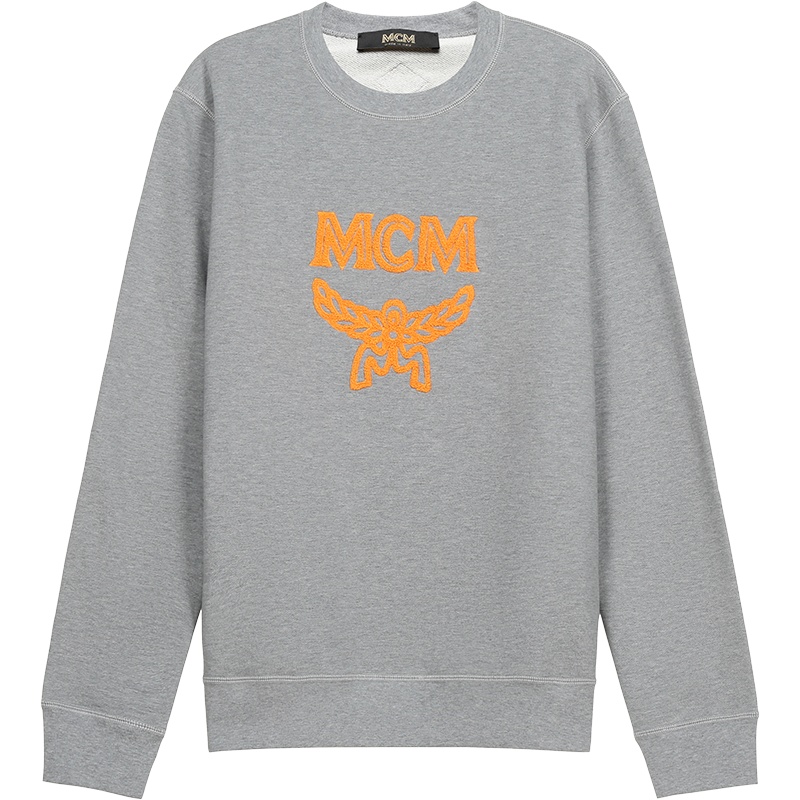 MCM 男士1976系列棉质圆领长袖卫衣运动衫 MHAASMM01