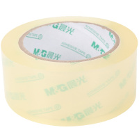 晨光(M&G)AJD97388透明封箱胶带 2卷装 48mm*100y胶布胶纸 封箱器胶带 快递打包封口胶带 黏胶用品