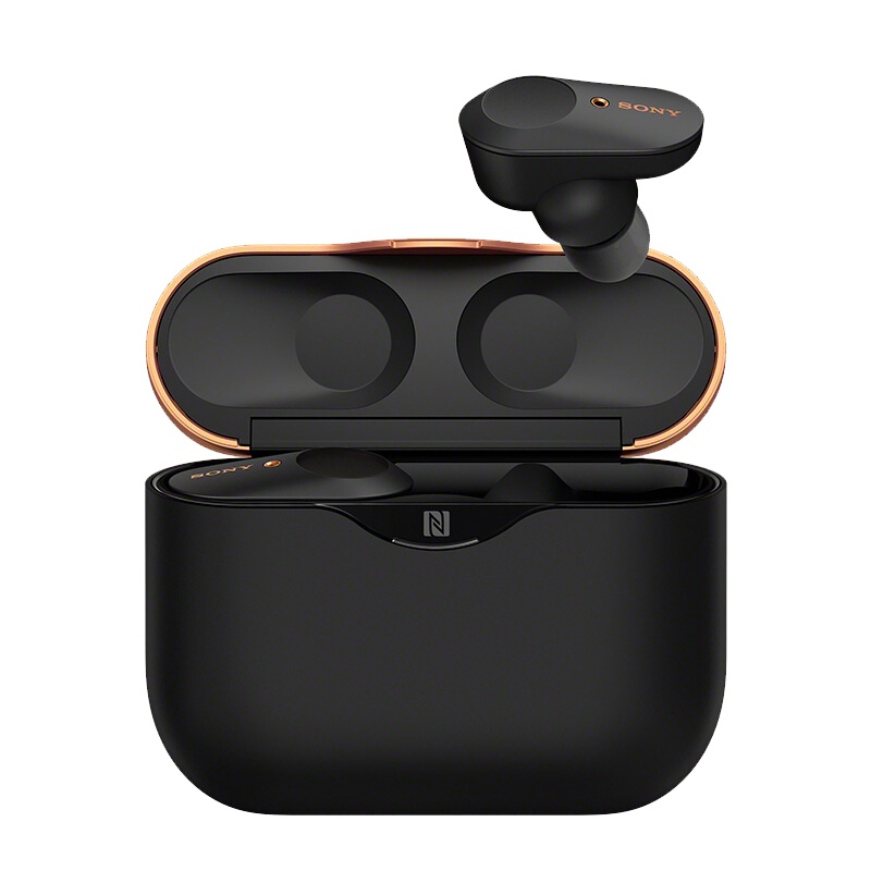 SONY/索尼WF-1000XM3真无线自动降噪蓝牙耳机入耳式运动耳麦降噪豆触控面板苹果/安卓手机适用经典黑色