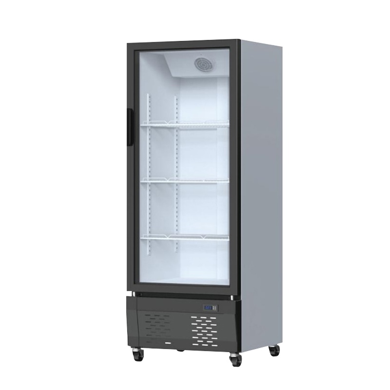 友田(YOUTIAN展示柜商用立式冷藏单门便利店保鲜饮料柜超市冰箱酒吧啤酒柜276L无灯箱 单门风冷