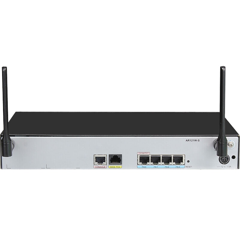 华为(Huawei)AR121W-S 小企业1WAN4LAN端口百兆企业级高速无线路由器