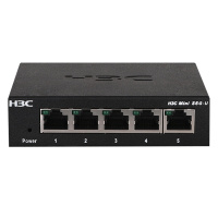 华三(H3C)Mini S5G-U 5口千兆非网管交换机企业级交换器 网络网线分线器