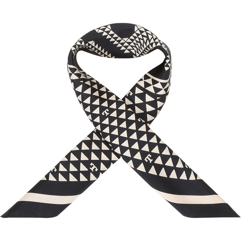 TORY BURCH 托里·伯奇 奢侈品 TB围巾 女士 丝质 方巾丝巾围巾 77340