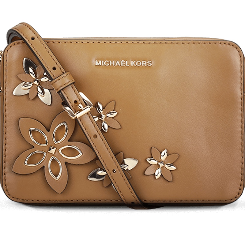 Michael Kors/迈克·科尔斯 女士Flowers花朵铆钉斜挎相机包 32H6GFAM2L
