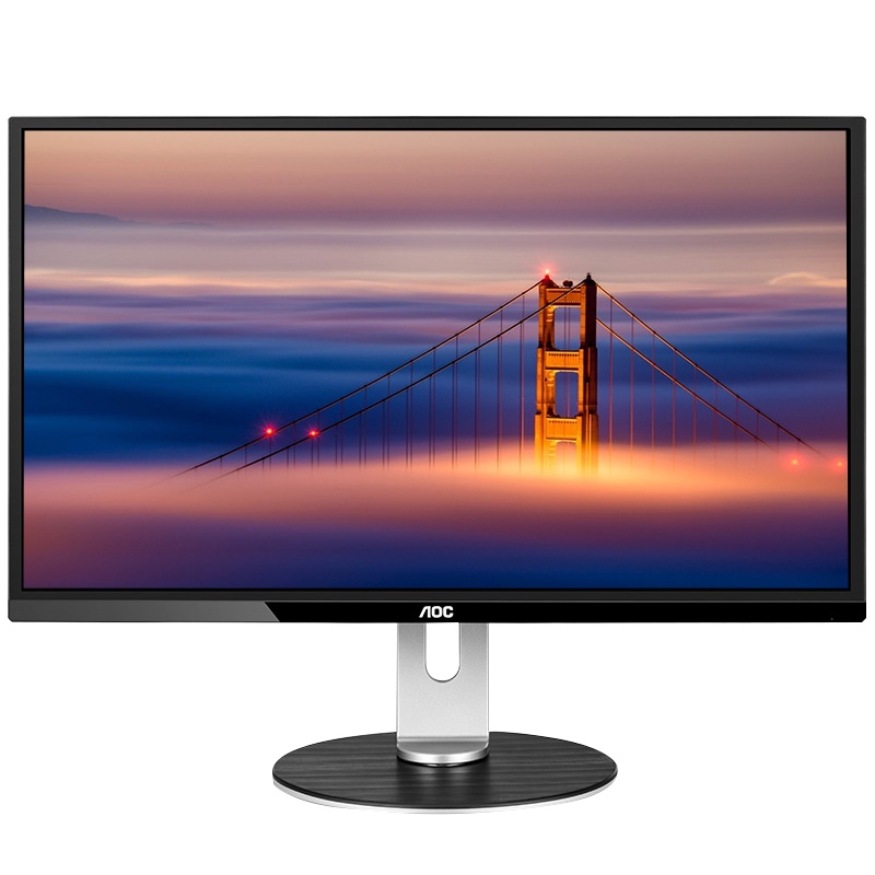 冠捷(AOC) 27英寸显示器 2K高清IPS技术 窄边框广视角低蓝光不闪屏护眼 旋转升降可壁挂 台式液晶电脑办公家用娱乐电脑显示屏(Q271PQ)