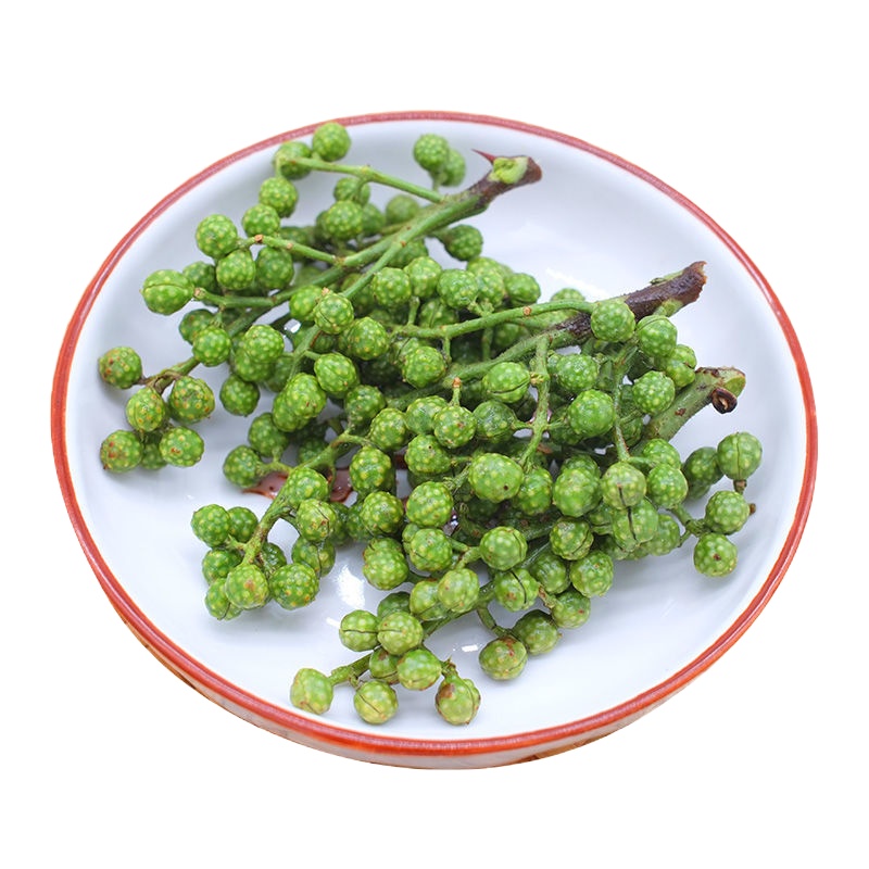 保鲜真空嫩藤椒新鲜藤椒鲜花椒保鲜青花椒麻椒九叶青 350克X3袋