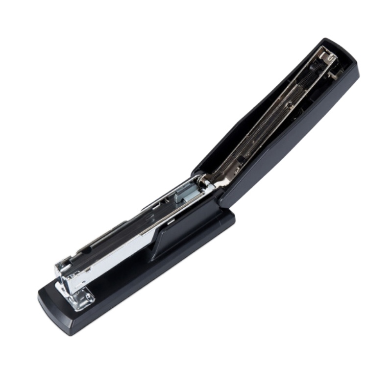 得力 办公订书机3件套(订书器+订书针+起钉器) 黑色 0354