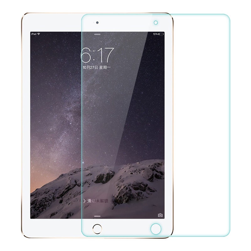 魅爱琳 2019新iPad 10.2钢化膜Air2/3 9.7保护膜mini12345贴膜Pro屏幕迷你高清高透防爆轻薄